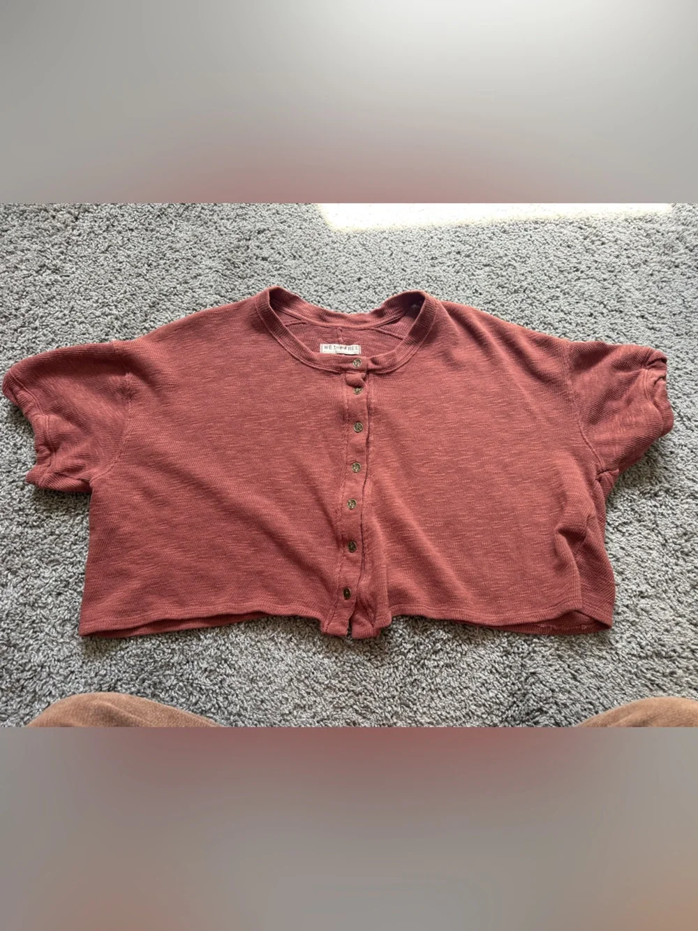 Free People We The Free Flashback Cardi Tee